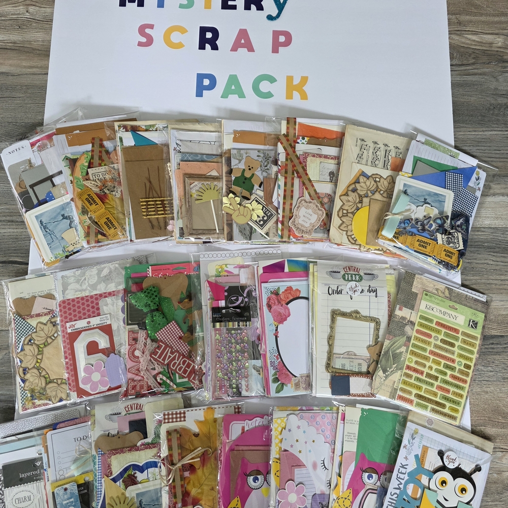 Mystery Junk Journal Scrap Pack - Picture 2 of 15